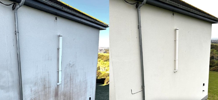 soft washing render clean - Durham